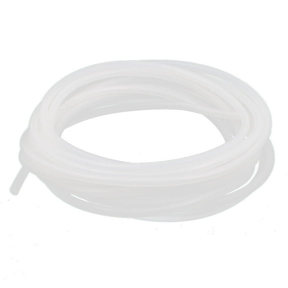 3mmx5mm Silicone Translucent Tube Water Air Pump Hose Pipe 5M 16.4Ft Long