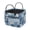 Blue Patchwork, variant on Uourmeti Blue Patchwork Large Capacity Storage Basket, Soft Quilted Laundry Basket Polyester Fabric Storage Hamper for Bedroom