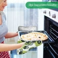 thumbnail image 2 of Yayeee Pot Holders Kitchen Heat Resistant with Pocket 7"x9.8" Cotton Oven Cooking Hot Pads, Gray Floral, 2 of 7