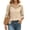 Khaki, variant on Enjoytime Work Tops for Women Collared Long Sleeve Button Down Shirts Fashion Solid Business Casual Blouses