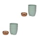 thumbnail image 4 of Kearding 3 uds maceta perezosa autorriego macetas caso al aire libre reutilizable Type1 NO1, 4 of 6