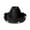 Black, variant on UJNDER Western Cowboy Style Hat Glitter Ideal for Party Stage Performance Accessory Cowboy Hat Black