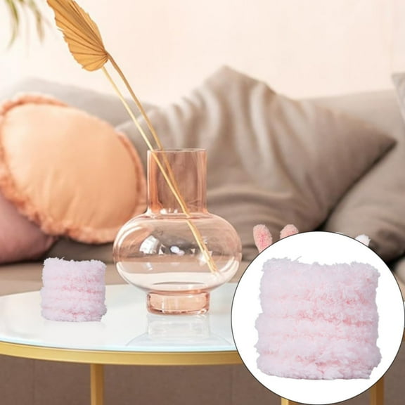 Softy 100% Polyester Fluffy Soft Chunky Bulky Weight Yarn for Crocheting and Knitting 3.52 oz (100 gr) 98 Yds (100 m)