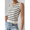thumbnail image 4 of FOLUNSI Boostez Votre Tenue avec Notre Gilet Rayé Blanc Élégant!, 4 of 8