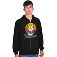 thumbnail image 5 of Funny Retro Comic Dennis The Menace Zip Up Hoodie Men's Women's Brisco Brands X, 5 of 6