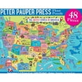 thumbnail image 2 of USA Map Kids' Floor Puzzle (Jigsaw), 2 of 4
