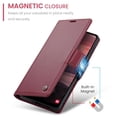 thumbnail image 4 of Funda de Cuero CaseMe For Samsung Galaxy A17 Tipo Billetera con Bloqueo RFID, For Samsung Galaxy A17 Funda Tipo Billetera para Mujer Hombres Tarjetero Cierre Magnético Soporte Tipo Kickstand Funda Ti, 4 of 11