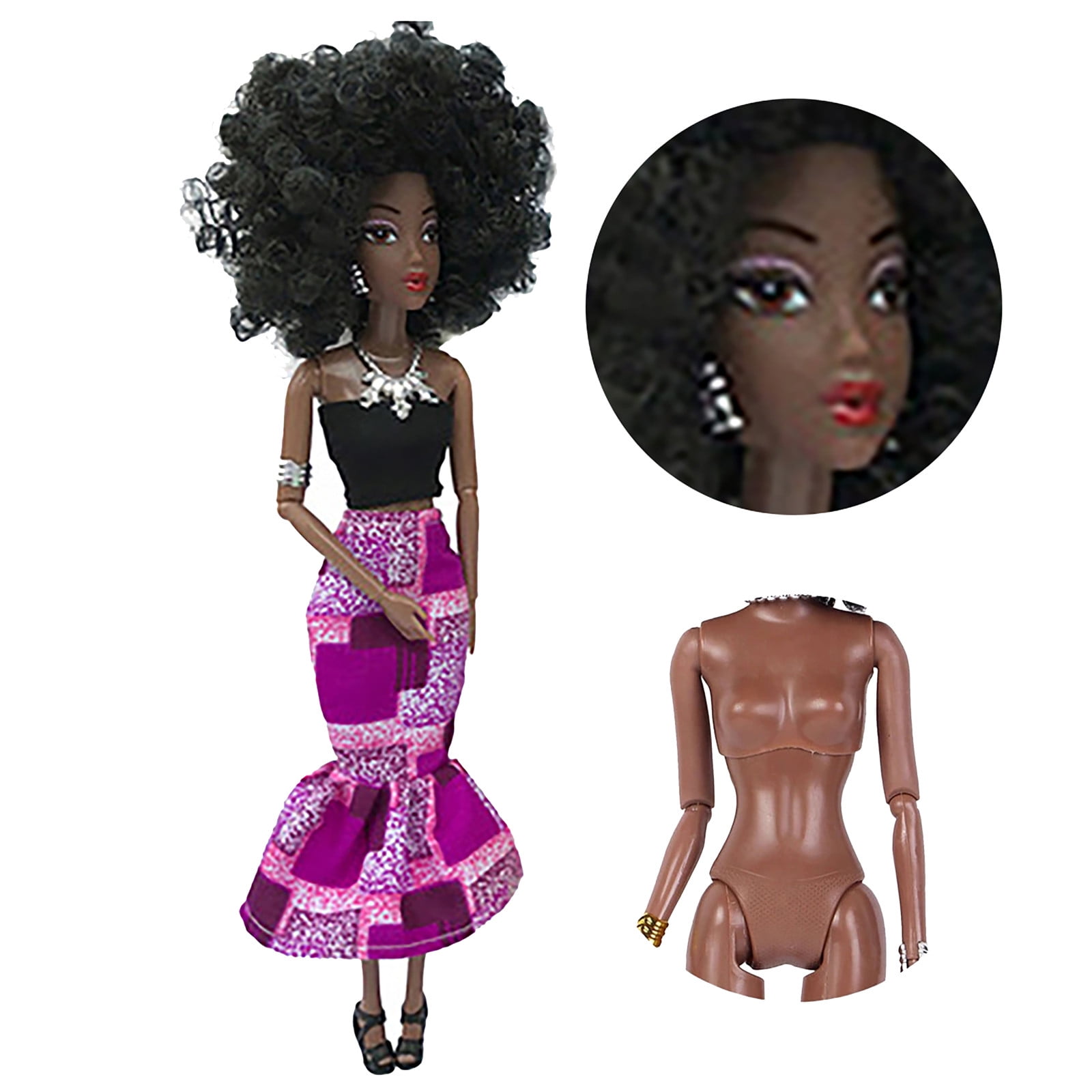 keusn black ethnicity doll toys united african black fashion dolls the