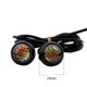 thumbnail image 4 of 10 piezas 12v 23mm Dual Color Switchback 4014 Smd 12 Led Drl luces de giro Afortunado Sencillez, 4 of 5