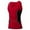 Red, variant on Admvng Muscle Shirts for Men Solid Color Fashionable Leisure Fitness Sports Slim Workout Shirts for Men S-3XL