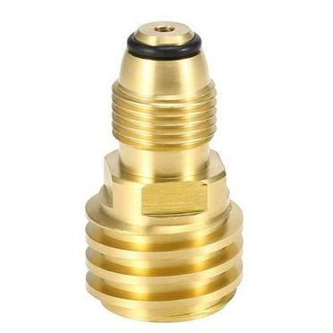 YOUHO Propane Tank Adapter Converts POL LP Tank Service Valve to QCC1 / Type1 Hose or Regualtor - Old to New qcc1 Propane Fitting