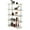 White, variant on 5 Tier Open Bookshelf, Contemporary Classic Modern Style Free Standing Wood Display Rack Unit for Collections,�59"