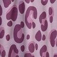 thumbnail image 4 of Designart 'Pink Leopard Pattern Retro' Mid-Century Modern Curtain Panel, 4 of 5
