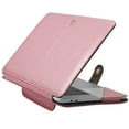 thumbnail image 2 of Mosiso MacBook Pro 16 inch Case 2019 Release A2141 with Touch Bar & Touch ID, PU Leather Shockproof Cover Folio Protective Stand Sleeve Case for New MacBook Pro 16", Rose Gold, 2 of 7