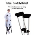 thumbnail image 7 of CAVENDY Underarm Crutch Pads & Hand Grip Covers, 4-Piece Set, Non-Slip, Washable, Universal Fit, 7 of 7