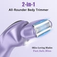 thumbnail image 2 of Electric Razor for Women, Painless Womens Electric Shaver, Low Noise Bikini Body Trimmer Rechargeable Wet/Dry Cordless Epilator with LED Display, 2 of 7