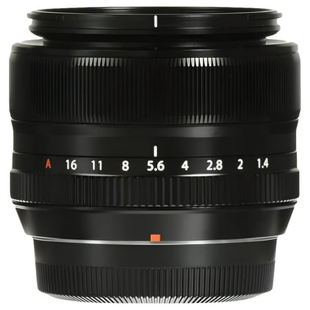 FUJINON XF 35mm f/1.4 R Standard Lens for Fujifilm X-Mount System Cameras - Black