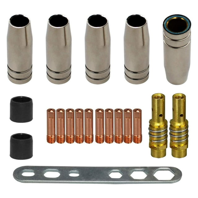 Almencla Copper Welding Accessory Nozzle Pole Power Nozzle Connecting rod