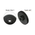 thumbnail image 3 of Mod 1 44T Pinion Gear 8mm Bore Hardened Steel Motor Rack Spur Gear for RC Car Truck Gear Drive, 3 of 6