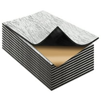 197 mil 37.45 sqft Car Sound Deadener Deadening Mat Audio Noise and Heat Shield Insulation Closed Cell Foam Dampening Material with Self Adhesive 29 PCS(15.7" × 11.8“)