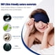 thumbnail image 2 of Máscara para dormir, máscara de seda para los ojos con correa ajustable, máscara de satén opaca para dormir para hombres y mujeres, cómoda máscara para los ojos con antifaz para dormir por, 2 of 6