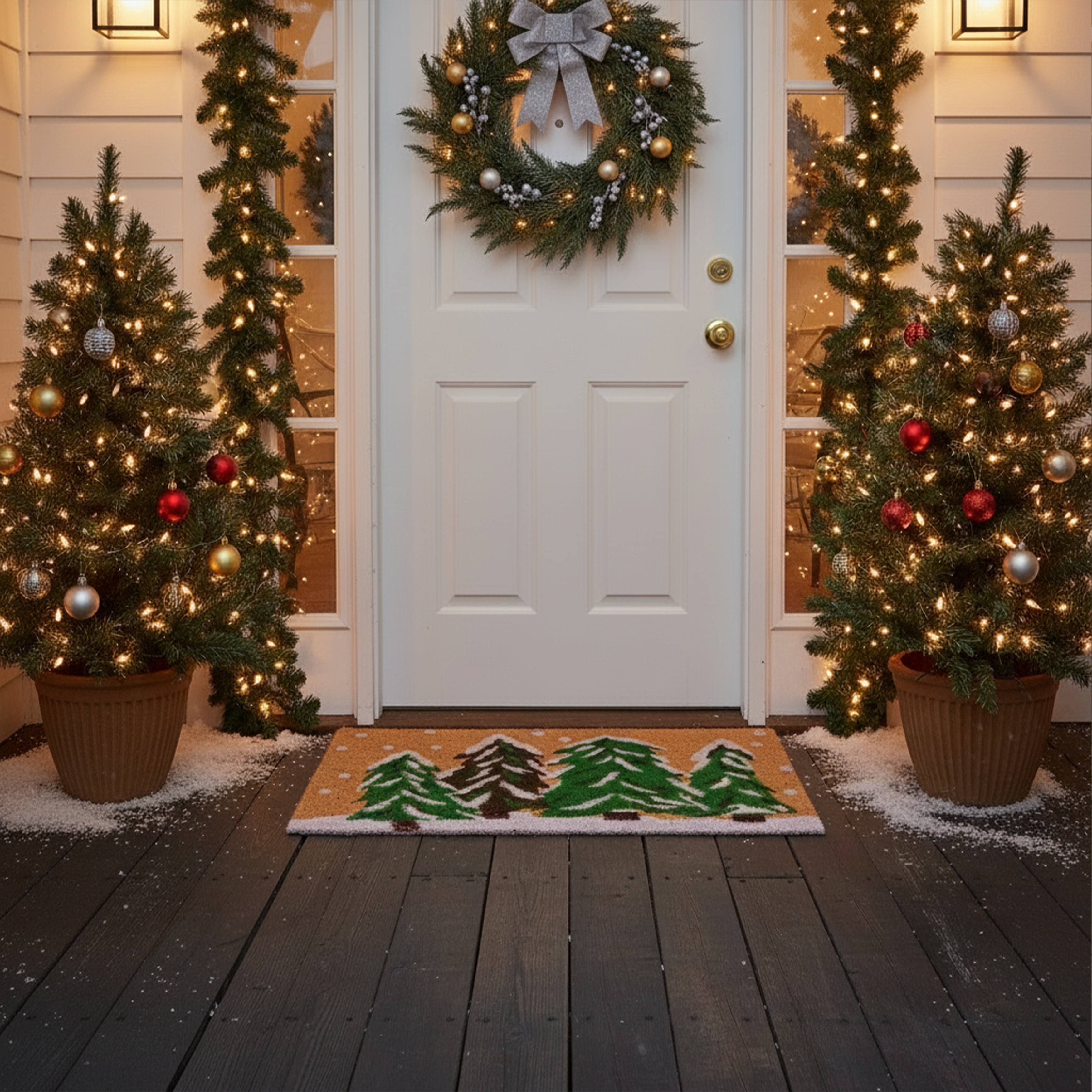 Calloway Mills Winter Wonderland Outdoor Doormat 24" x 36"
