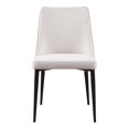 thumbnail image 1 of Moe's Home Collection Chaises de Salle à Manger Lula, Avoine & Blanc (Ensemble de 2), 1 of 5