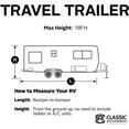 Classic Accessories OverDrive PolyPRO 1 Travel Trailer RV Cover, Fits