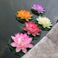 thumbnail image 4 of Bgsha Large Lily Pads for Pool Decoration Soft Leaf Base Non toxic Easy to Clean, 4 of 7