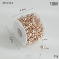 thumbnail image 3 of Birdeem Electroplated Bead Chain Christmas Tree Decoration Diy Material Hanging Christmas Scene Layout, 3 of 5