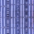 thumbnail image 1 of Ahgly Company Indoor Square Oriental Blue Industrial Area Rugs, 5' Square, 1 of 4