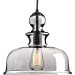 thumbnail image 3 of Progress Lighting P5332-143 Lampe de Plafond Suspendue 1-Light 75W Med en Graphite, 3 of 5