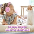 thumbnail image 6 of Noise Cancelling Headphones for Kids, 28dB SNR Kids Ear Protection Safety Ear Muffs for Monster Truck,Fireworks, Adjustable Kids Noise Cancelling Headphones for Autism,Toddler,Children, Pink, 6 of 8