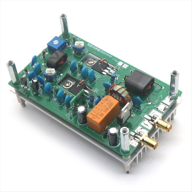 Placa Amplificadora de Corta de 30W 3-28MHz CW SSB Amplificador de Potencia Lineal HF Radio HAM Estación de Corta 7M 13.56M RFID