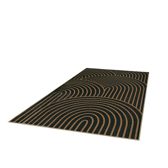 Modern Geometric Front Door Mat Indoor Outdoor 31.49x47.24 Inch Non Entryway Rug Washable Polyester Carpet for Living Room Patio Farmhouse Mud Dirt Trapper