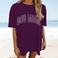 thumbnail image 2 of Women's Oversized T-Shirt Soft Comfortable Loose Fit Casual Short Sleeve Top for Everyday Wear, 2 of 2
