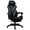 Black, variant on Vinsetto Mesh Task Swivel Chair Office Desk Recliner w/ Lumbar Support, Red