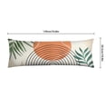 thumbnail image 4 of Boho Long Body Pillow Cover – Soft & Breathable Ethnic Fabric, Hidden Zipper, 20"x54", Stylish Abstract Tribal Print – Gift for Side Sleepers, Pregnancy, Home Decor, 4 of 4