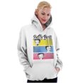 thumbnail image 4 of Betty Boop Lovers Cute Sassy Faces Hoodie Sweatshirt Women Brisco Brands M, 4 of 6