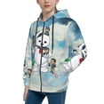 thumbnail image 2 of Ghostbusters-Cartoon Teen Sweatshirts Hoodies Youth Hooded Hoody Fashion Zipper Coat For Boys And Girls, 2 of 7