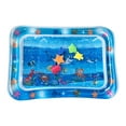 thumbnail image 2 of Learner Crawling Mat, Inflatable Turtle Water Play Pad, Tummy Time Activity Center, Sensory Development Toy, Leakproof PVC Construction, Engaging Visual Promoter, 2 of 8