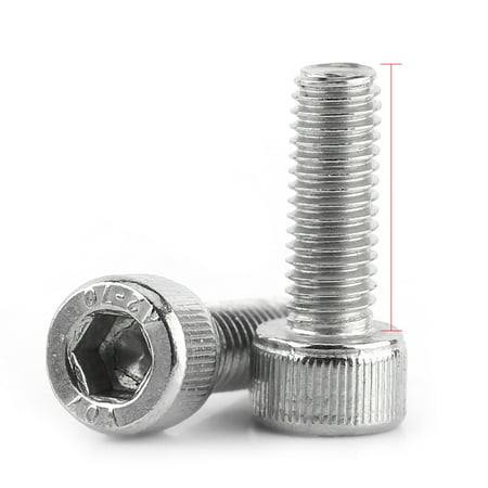 

Head Screw Set Full Thread Screws Bolts Hex Socket Screws For Home And Office Appliance