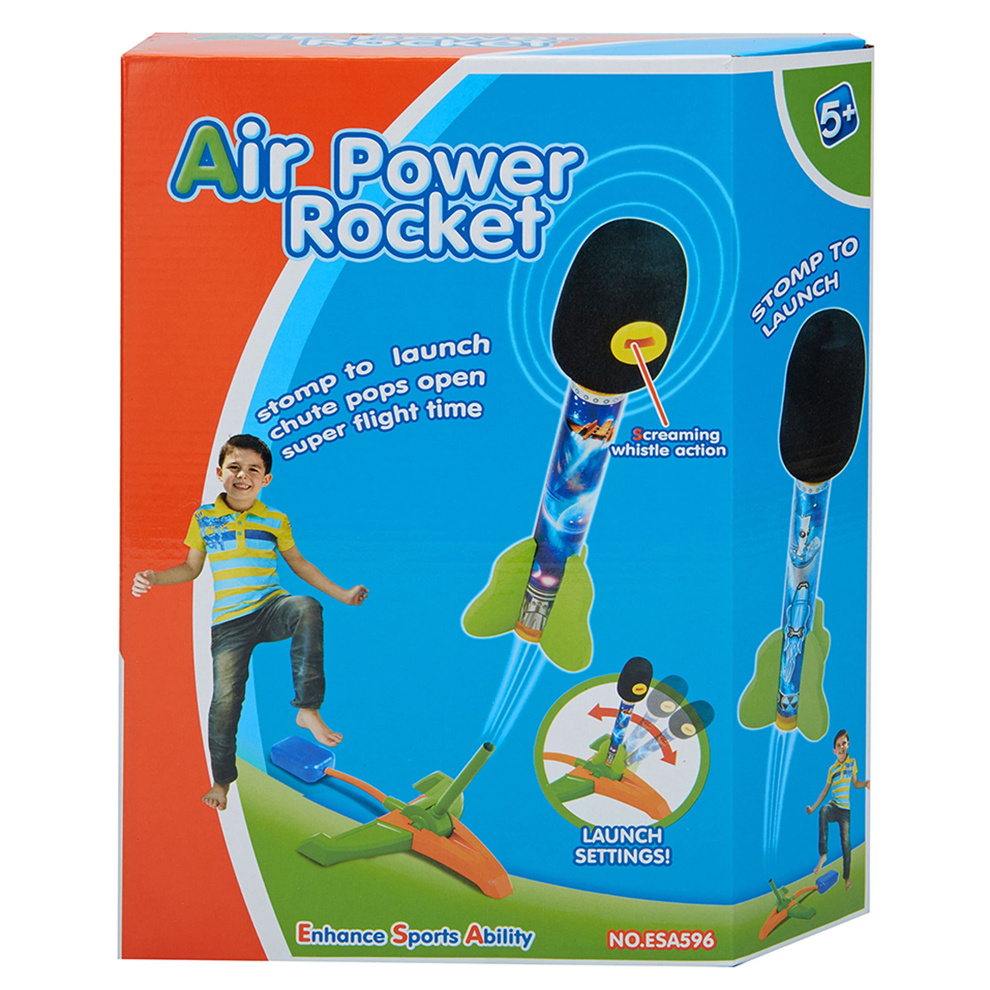 Buy Air Rocket Toy, Ultimate LED Rocket Launcher for Kids, Stomp and
