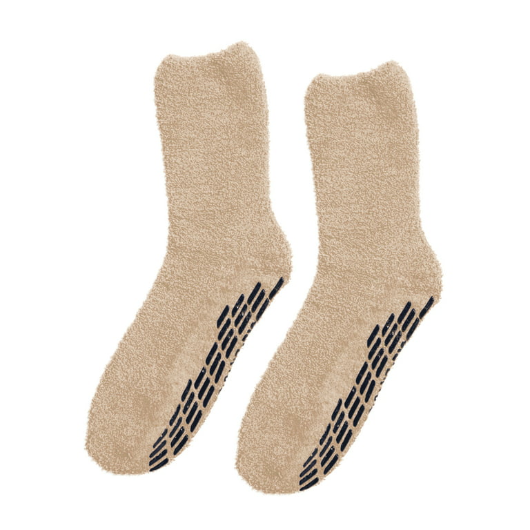 Non Slip Grip Socks for Elderly Women - Silverts