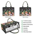 thumbnail image 2 of Large Capacity Tote Bag,Red Mushroom Snail Black Pattern Handbag Fashion Luxury Tote Bag,15.7"x13"x 5.1" Inches,Laptop Compatible, 2 of 6