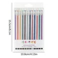 thumbnail image 2 of Boovnll Pens, Flash Gel Pen Color Pen Shiny Highlighter for Adult Crafting Doodling Drawing 12Ml, School Supplies, Gel Pens, Pen, 2 of 2