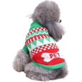 thumbnail image 1 of Suéter para perros Ropa informal Poliéster Patrón de hueso Camiseta para perros Suéter para perros Para Navidad Vacaciones Cosplay S, 1 of 5