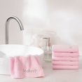 thumbnail image 6 of Arkwright Makeup Remover Wash Cloth - Coral Fleece Microfiber Face Towels - 13 x 13 in. - (6 Pack) Pink, 6 of 6
