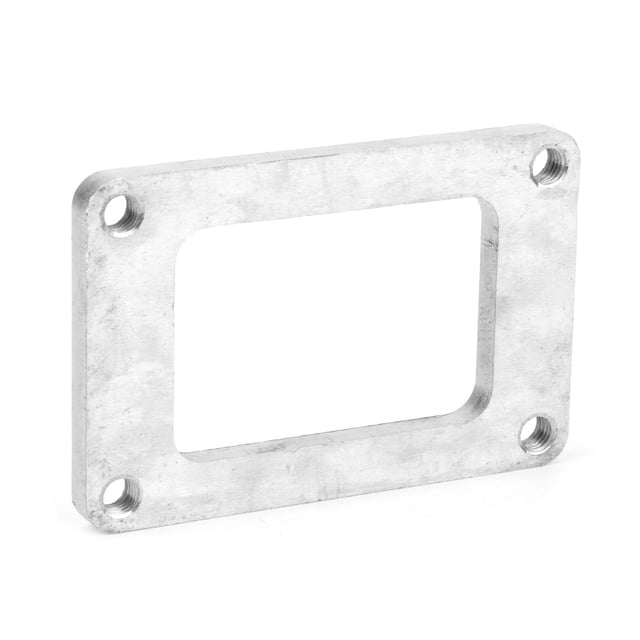 Brida Adaptador De Brida De Soldadura De Acero Inoxidable Apto Para T6 Turbo De Entrada Indivisa De 1/2 Pulgada De Espesor