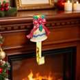 thumbnail image 4 of MTBLYS Ganchos para calcetines navideños para repisa de chimenea|Percha de metal resistente para colgar calcetines|coronas pequeñas|adornos|bastones de caramelo|mini guirnaldas|bolsas de regalo, 4 of 6